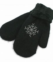 Navy Blue Mittens