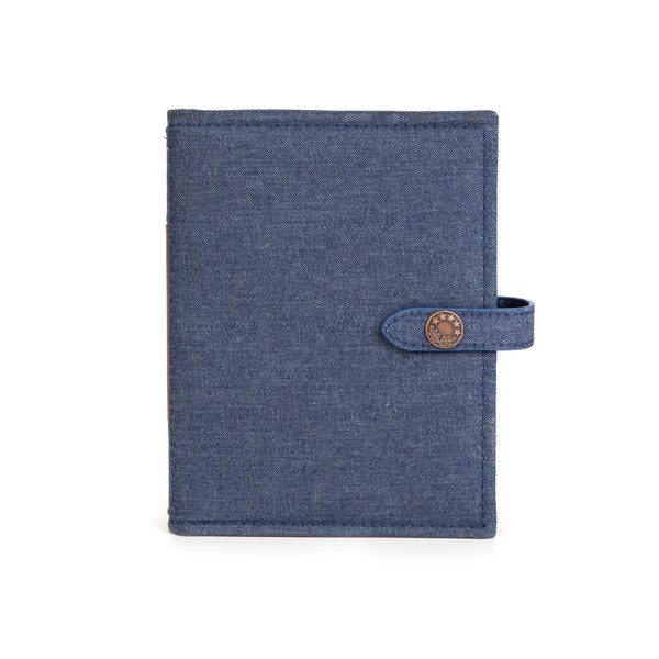 Mini Little Book of Earrings - Denim