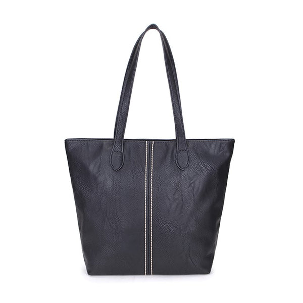 Black Shopper Handbag
