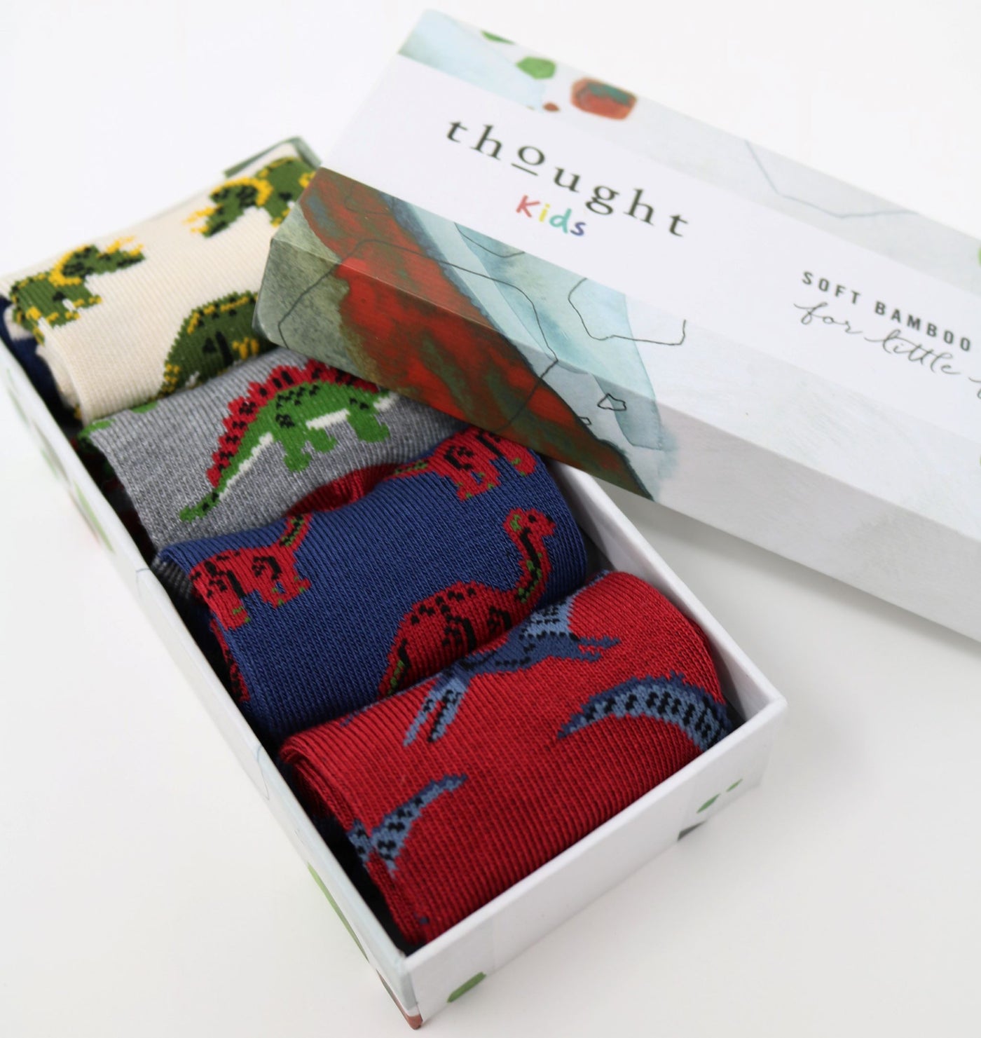 Gift Set of Baby Socks - Dinosaur