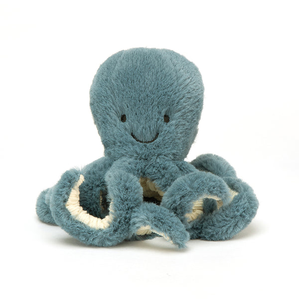 Jellycat Octopus Soft Toy in teal blue